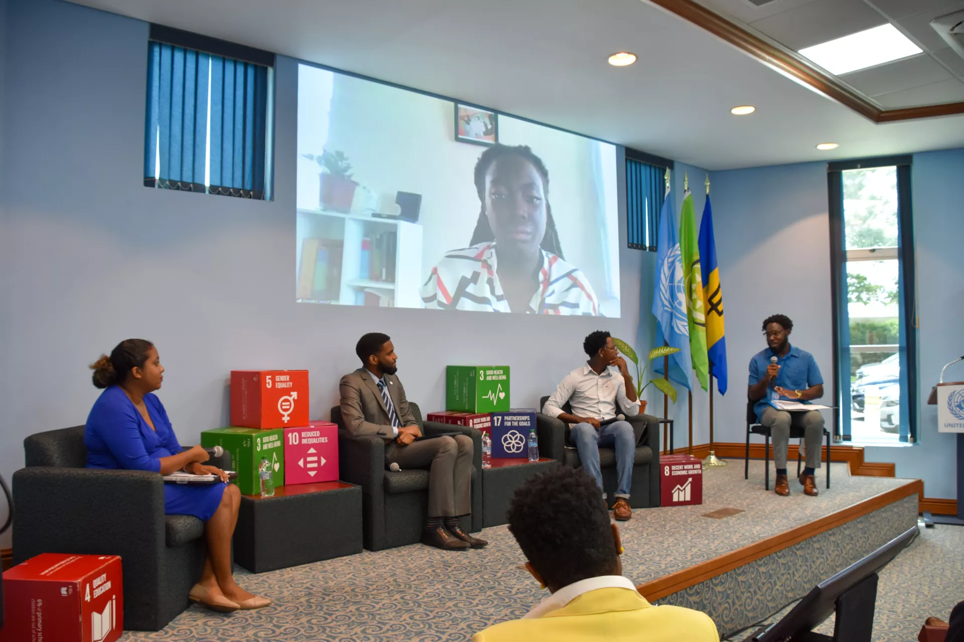 Panel members discuss mental health