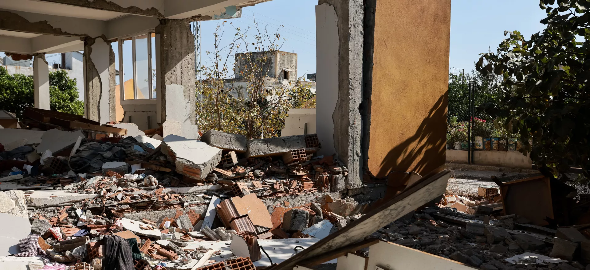 the ruins of Hassan and Semiha&rsquo;s former home are seen in Antakya, Hatay, T&uuml;rkiye. Their home, like the majority of Antakya, was destroyed by the two large earthquakes that struck on the 6th of February 2023.