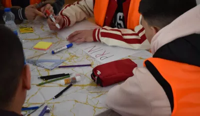 Children at an educational correction facility in Lipjan, Kosovo1 take part in a life skills session &ndash; part of an UPSHIFT programme that equips children in conflict with the law with essential skills, and supports their inclusion and integration into society when they finish serving their sentences. February 2024. 1 All references to Kosovo should be understood to be in the context of United Nations Security Council resolution 1244 (1999)