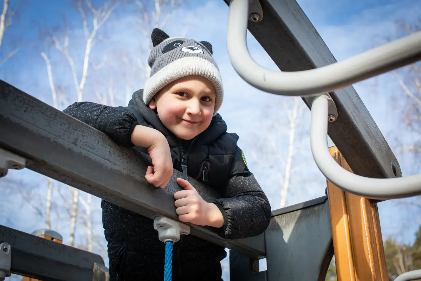 6-year-old Timur 