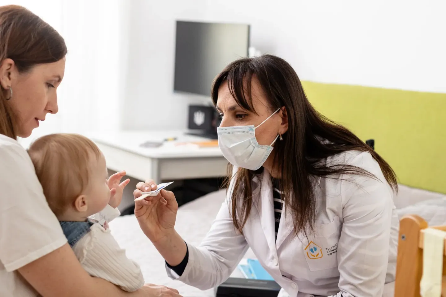 A child sees a doctor