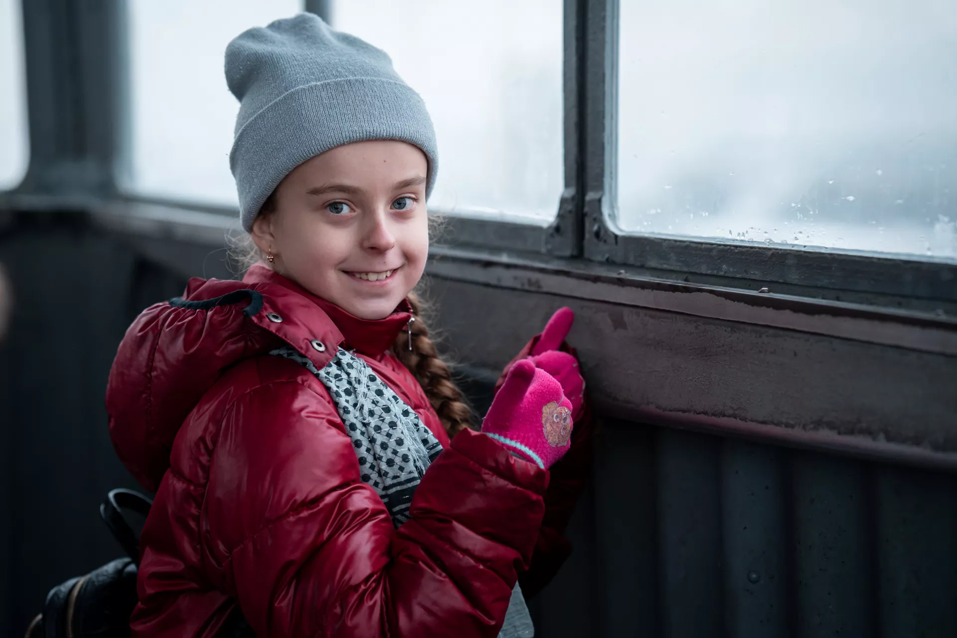 Ukrainian girl in Czech Republic