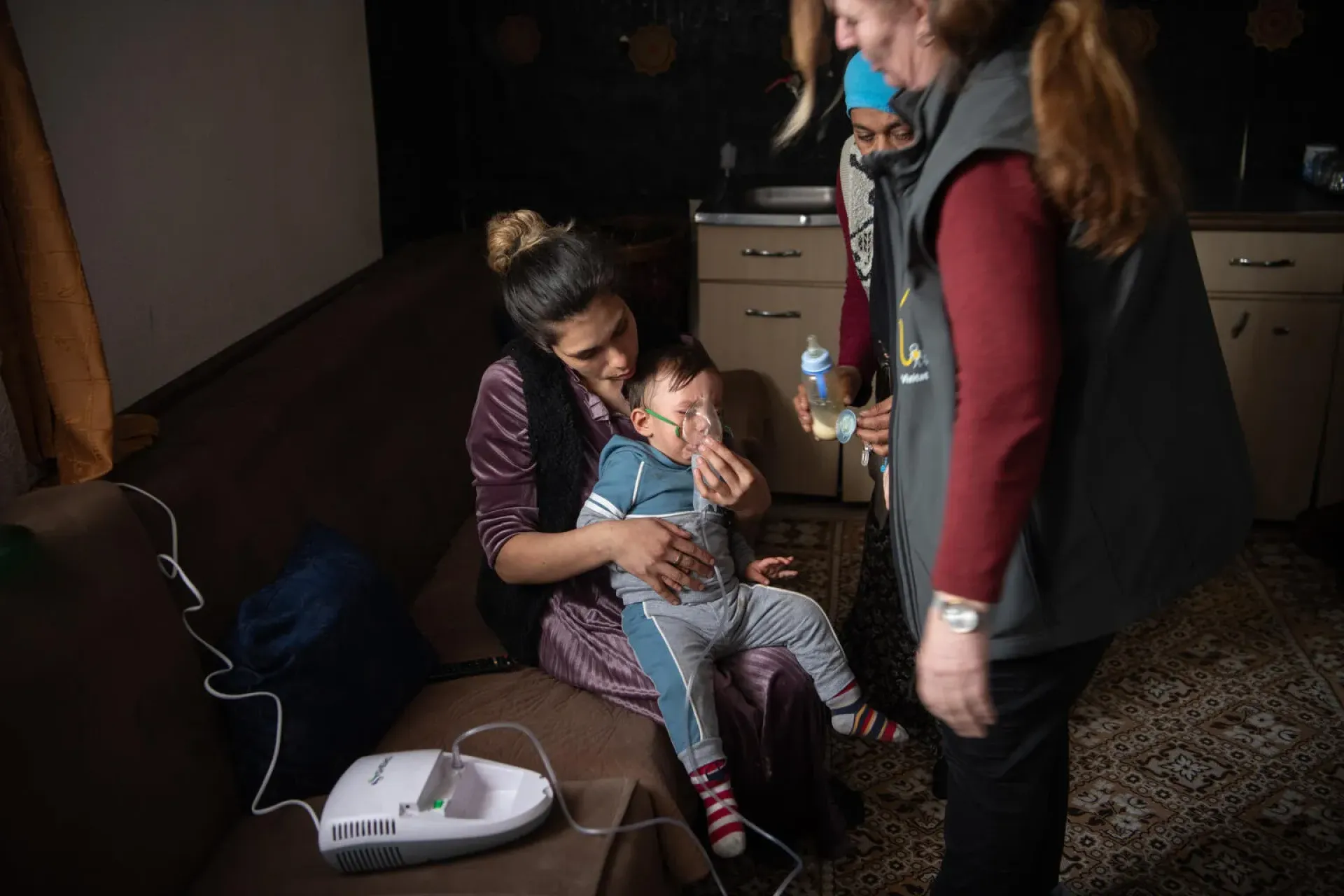 In 2024, Home Visiting nurses reaching the most vulnerable families with health services in Plemetin and Obiliq, the most polluted municipalities in Kosovo