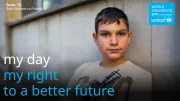Sewa, 12, is originally from Kharkiv in Eastern Ukraine.