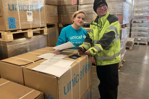 UNICEF supplies