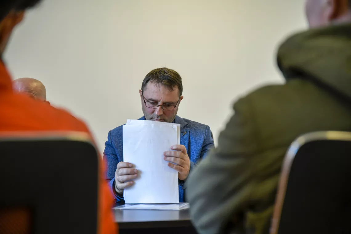 Esat Bozhdaraj, Probation Officer and Case Manager, Gjakova Probation Service