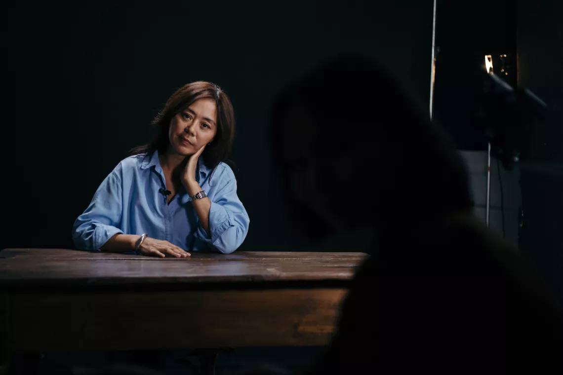 Aisuluu, 42, is a successful international trainer and coach from Kyrgyzstan who supports women to design and implement their business ideas. 