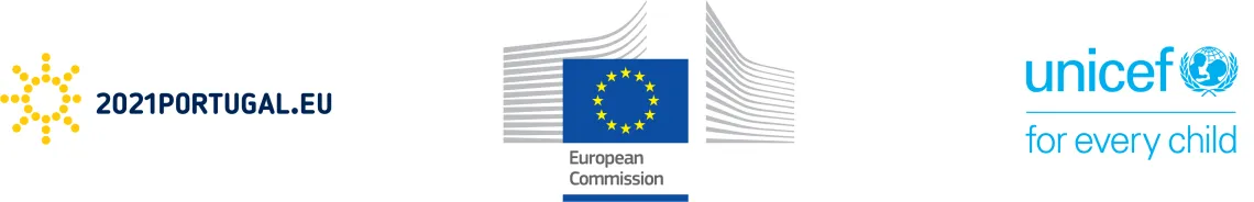 Logos _EU, UNICEF and Portuguese Presidency