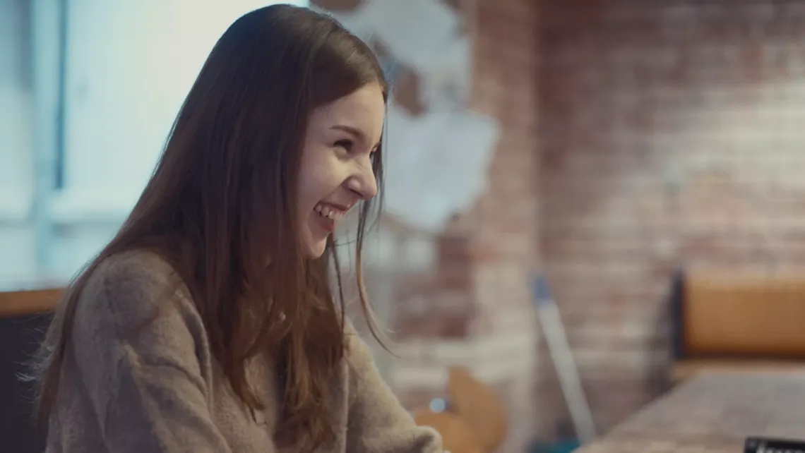 Veronika was just 16 years old when she fled Ukraine for Slovakia. Veronika is one of more than 30,000 Ukrainian adolescents in Slovakia who have benefited from Pathways &ndash; designed to help young refugees complete secondary education, gain essential skills, and transition into the workforce or higher education.