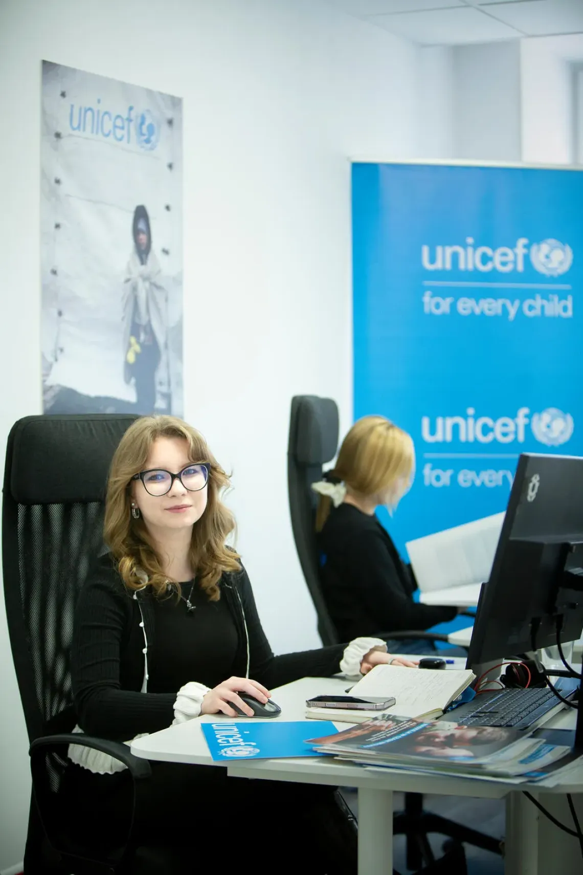 Karyna is a 21-year-old refugee from Ukraine. She fled the war to Poland in 2022, uncertain of her future and prospects. Currently, she is studying in Warsaw and taking part in Futureship - an internship initiative under Mapa Karier UA, implemented by Katalyst Education Foundation in partnership with UNICEF&rsquo;s Refugee Response Office in Poland.
