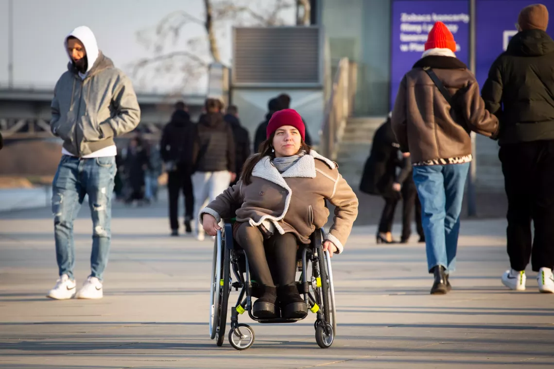 Zoriana left Ukraine for Poland in 2022. The transition has been full of challenges &ndash; but also hope. 