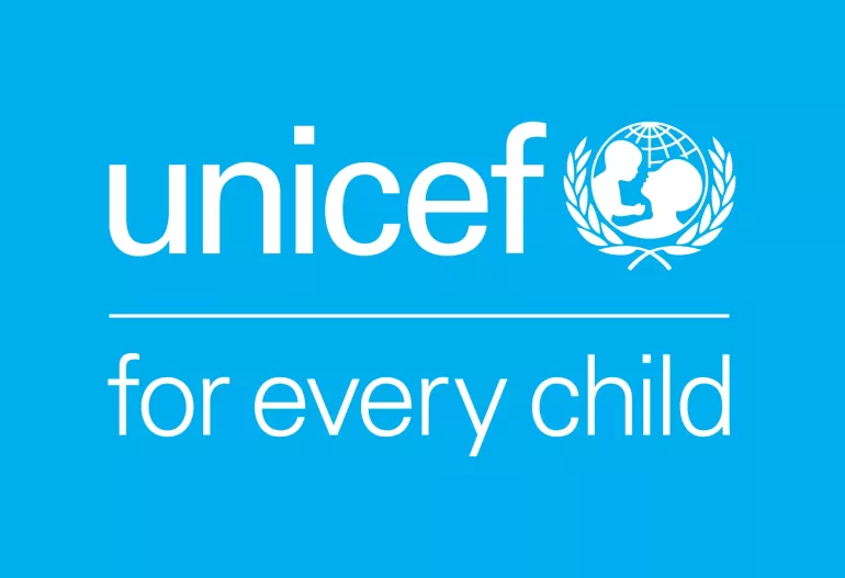 UNICEF logo cyan