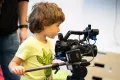 Four-year-old Pavel from Kharkiv, Ukraine attends a Play and Learning Hub in Dubravka.