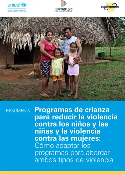 C&oacute;mo adaptar los programas para abordar ambos tipos de violencia