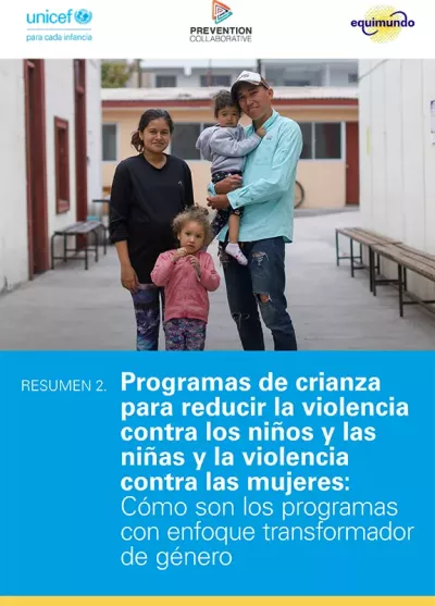 C&oacute;mo son los programas con enfoque transformador de g&eacute;nero
