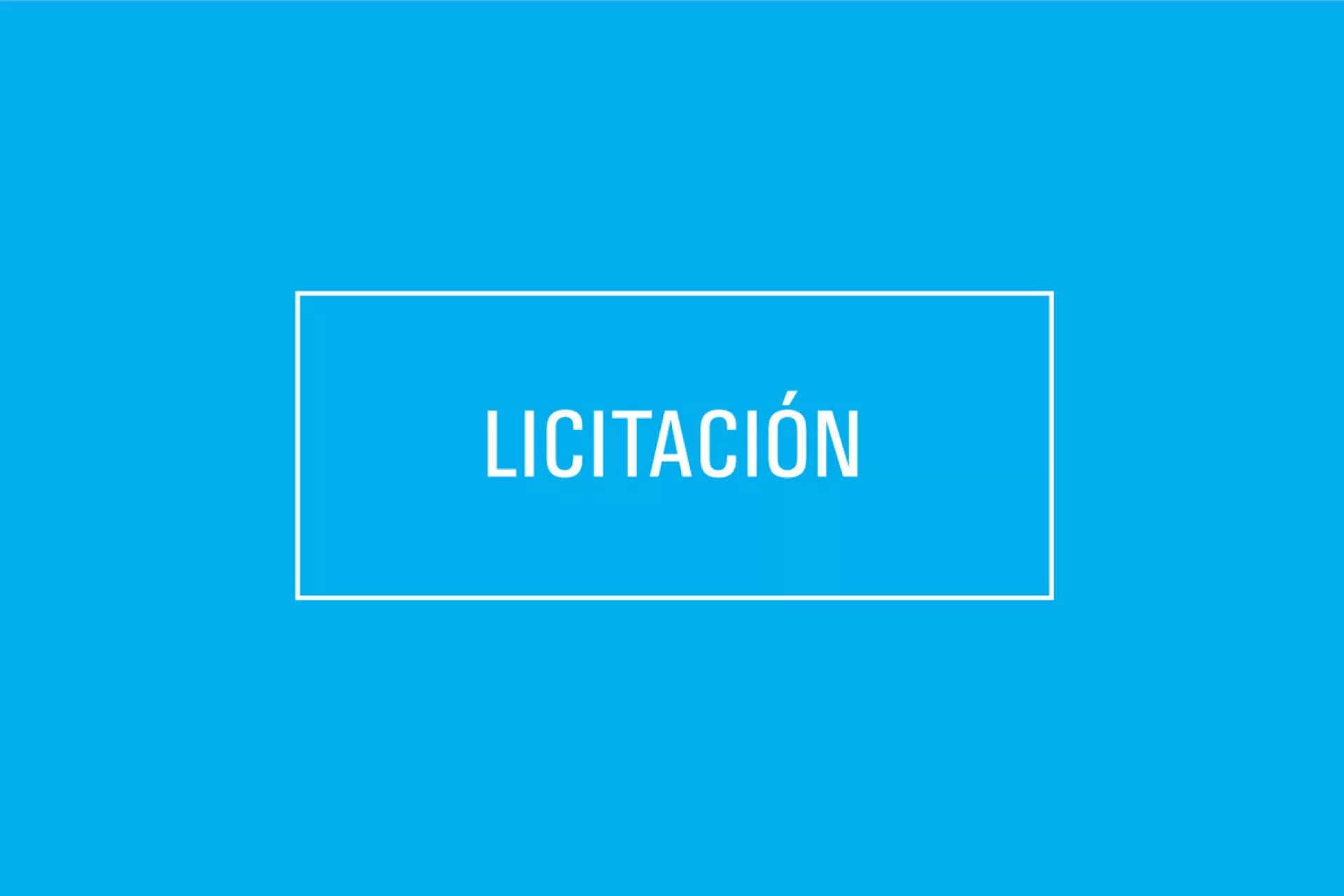 Licitaci&oacute;n
