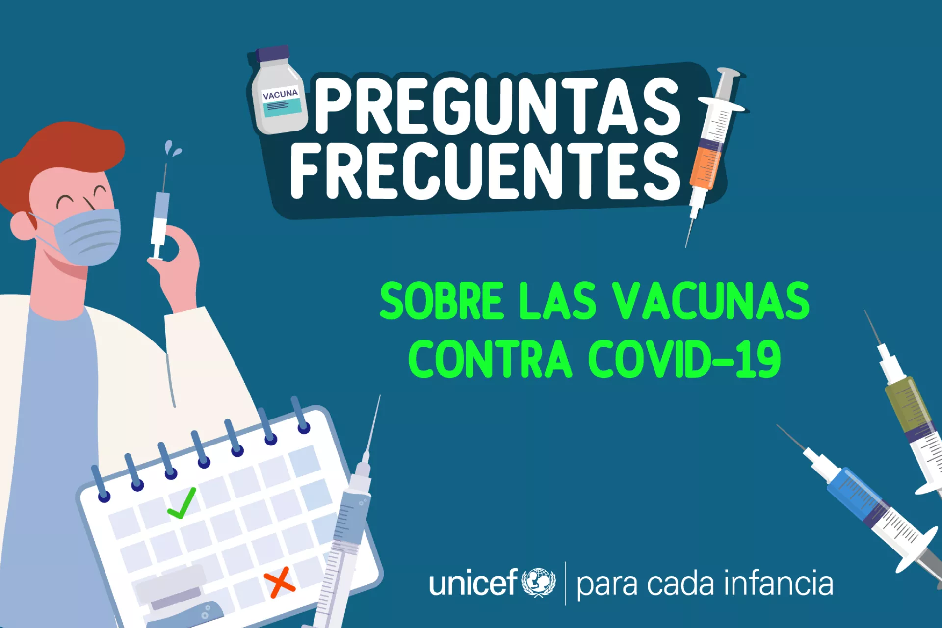 Información sobre Preguntas y Respuestas de las vacunas contra COVID-19