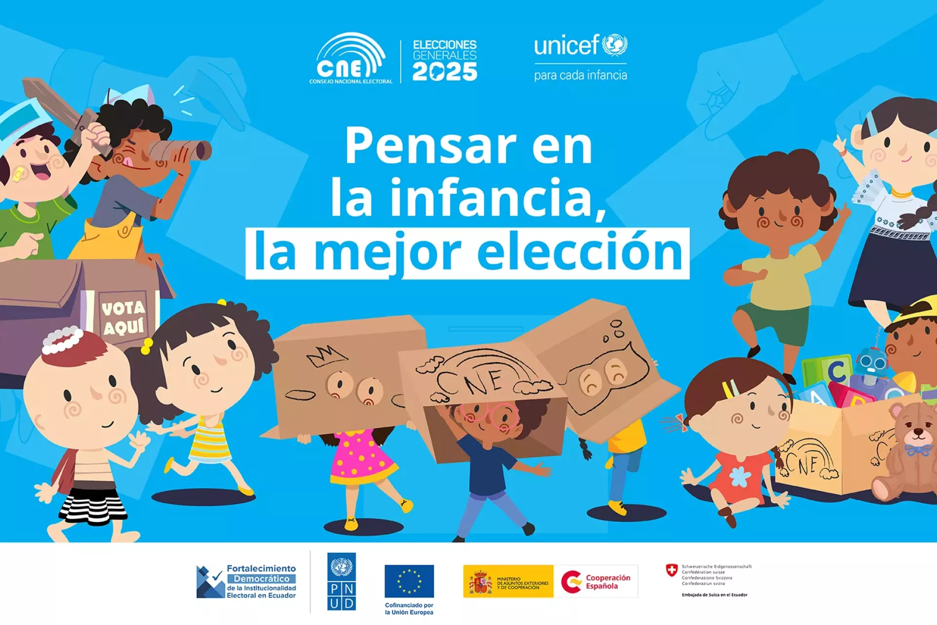 Pensar en la infancia, la mejor elecci&oacute;n