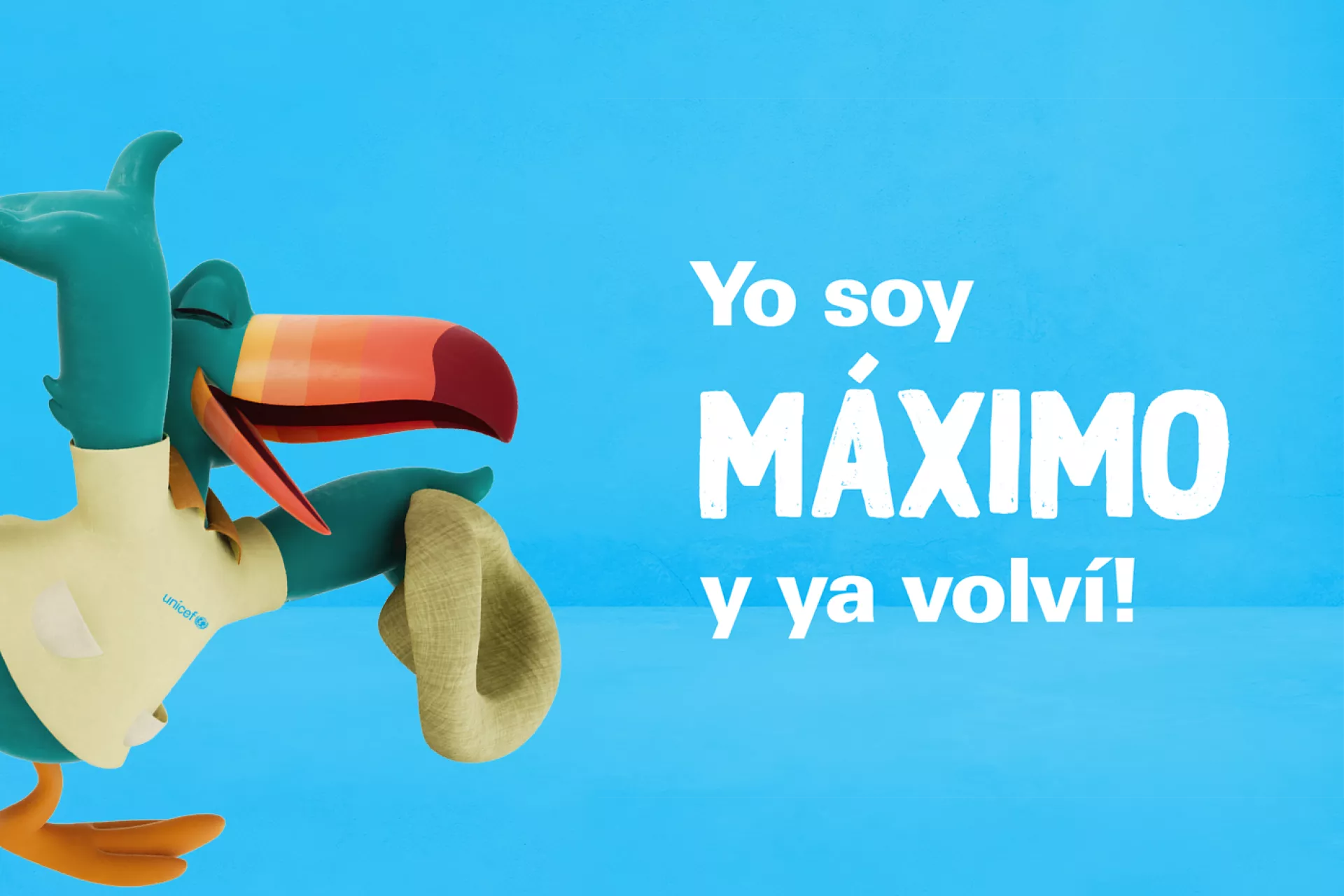 M&aacute;ximo ha vuelto para vencer la desnutrici&oacute;n cr&oacute;nica infantil