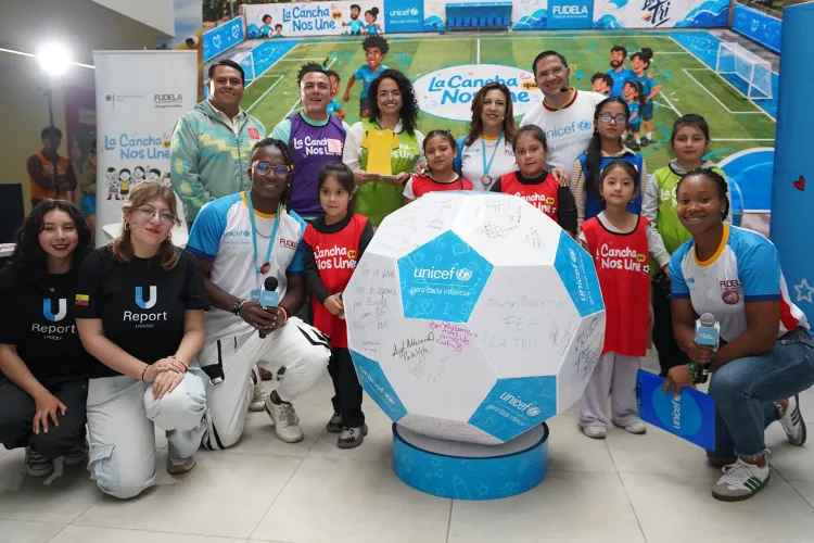 M&aacute;s de 1.000 ni&ntilde;os, ni&ntilde;as, adolescentes y cuidadores participaron en la primera fase de La Cancha que Nos Une