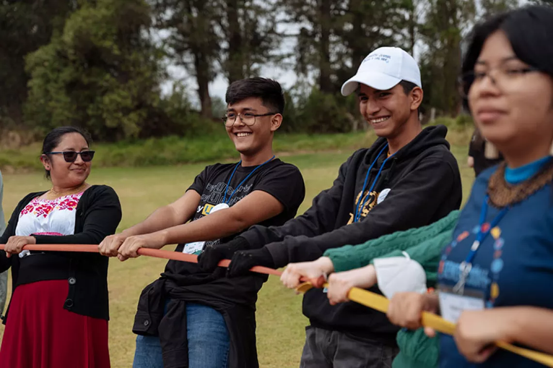 40 j&oacute;venes participaron en taller para aportar a compromisos del Ecuador frente al cambio clim&aacute;tico