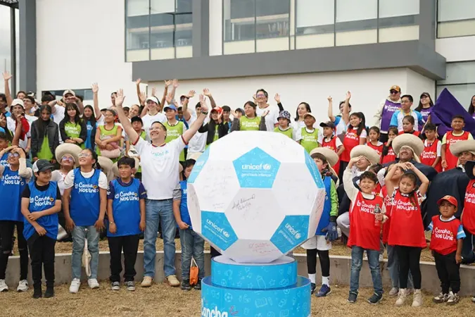 M&aacute;s de 1.000 ni&ntilde;os, ni&ntilde;as, adolescentes y cuidadores participaron en la primera fase de La Cancha que Nos Une