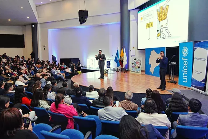 UNICEF presenta la estrategia nacional para prevenir la violencia contra la ni&ntilde;ez y adolescencia en Ecuador