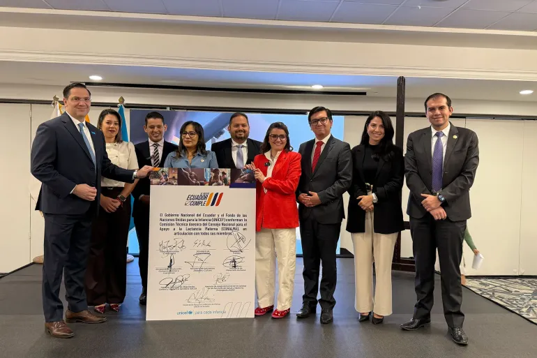 Ecuador ahora cuenta con una comisi&oacute;n t&eacute;cnica interinstitucional para fomentar la lactancia materna