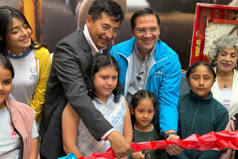 UNICEF y el Municipio de Riobamba inauguran el Espacio de Desarrollo Integral para la ni&ntilde;ez y adolescencia