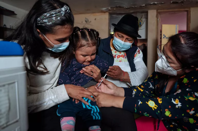 La vacunaci&oacute;n infantil en Am&eacute;rica Latina y el Caribe registra el mayor descenso mundial de la &uacute;ltima d&eacute;cada 