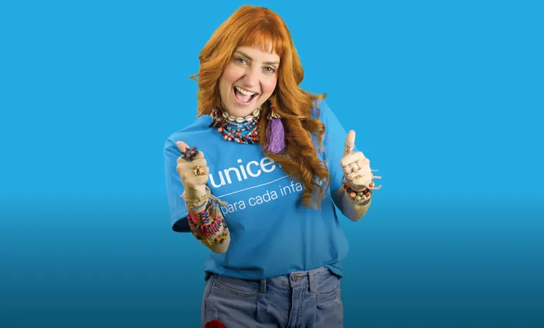 Mirella Cesa es la nueva Embajadora Nacional de UNICEF