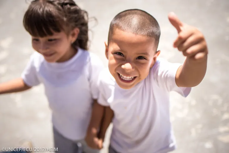 UNICEF felicita a la Asamblea Nacional del Ecuador por aprobar el Tercer Protocolo de la Convenci&oacute;n sobre los Derechos del Ni&ntilde;o