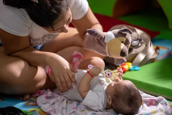 Un lugar para la alegr&iacute;a, la integraci&oacute;n y la protecci&oacute;n en Manta