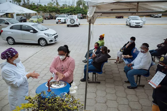 ORBIA y UNICEF donan lavabos para promover el lavado de manos en Ecuador