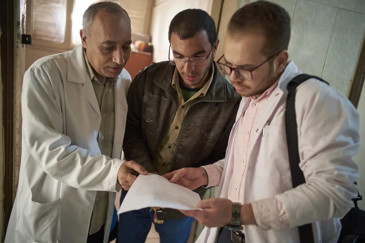 The Perinatal and Neonatal Mortality Surveillance System (PNMSS) in action at Al-Quseya hospital, Assuit, Egypt.