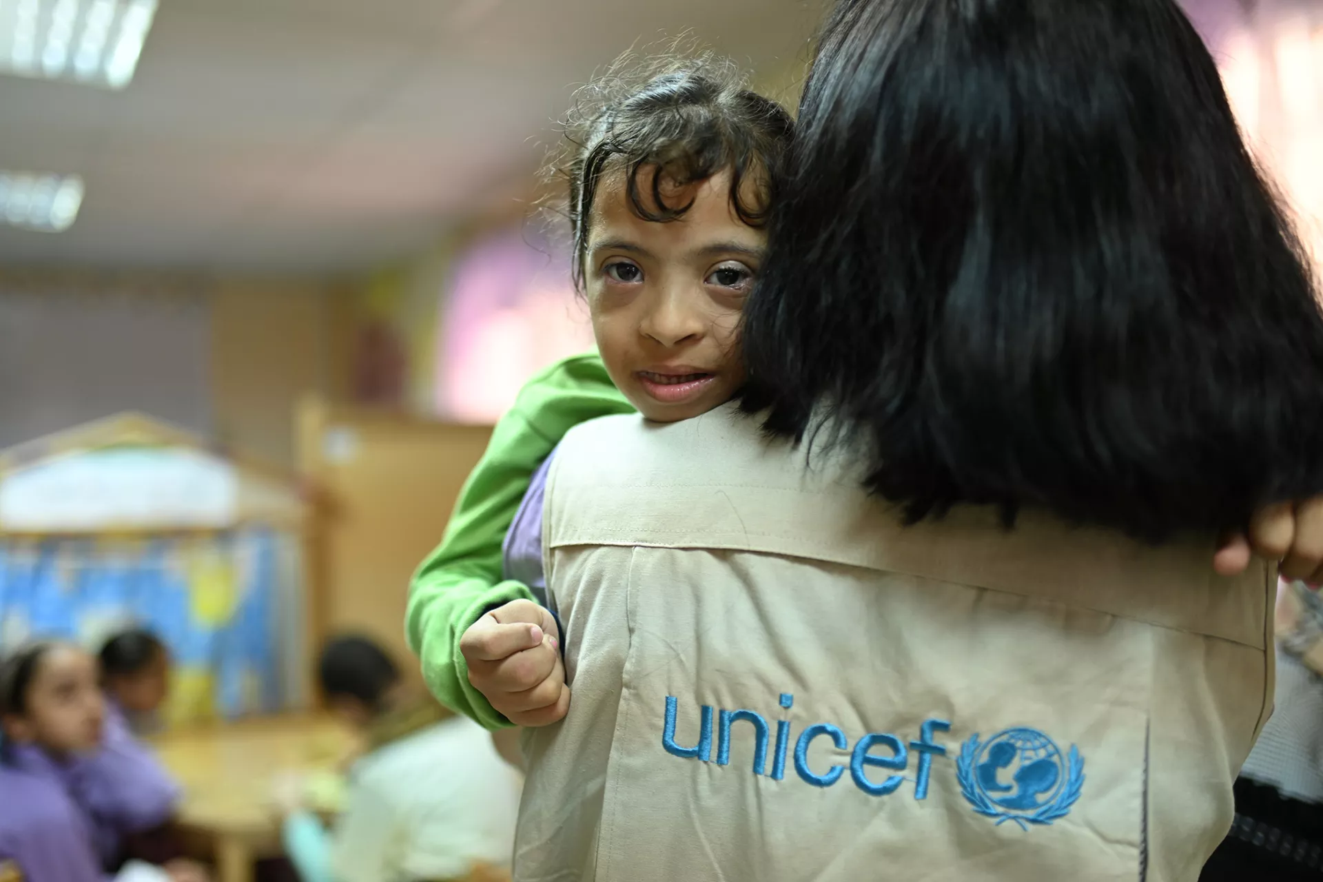 UNICEF supports Aziz Abaza inclusive school  for a better educational experience with the differently-abled children