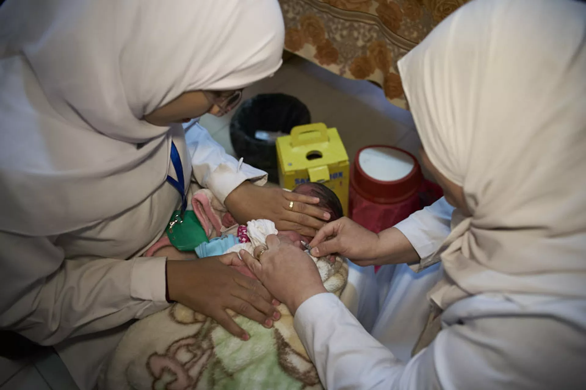 Egypt joined the list in 2006 with the World Health Organization (WHO) and UNICEF declared that Egypt was polio-free after the last case was discovered in 2004. This was due to the extensive vaccination coverage in all the governorates of Egypt through seven doses within the schedule of routine immunizations and the additional doses through periodic national campaigns.