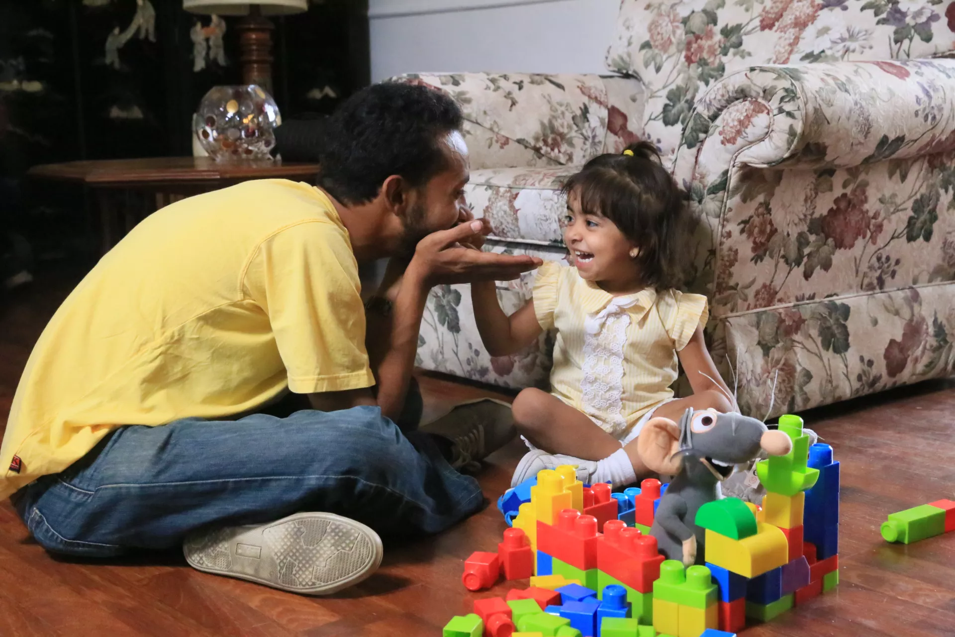 Father and daughter share the same birthday and much more in common 