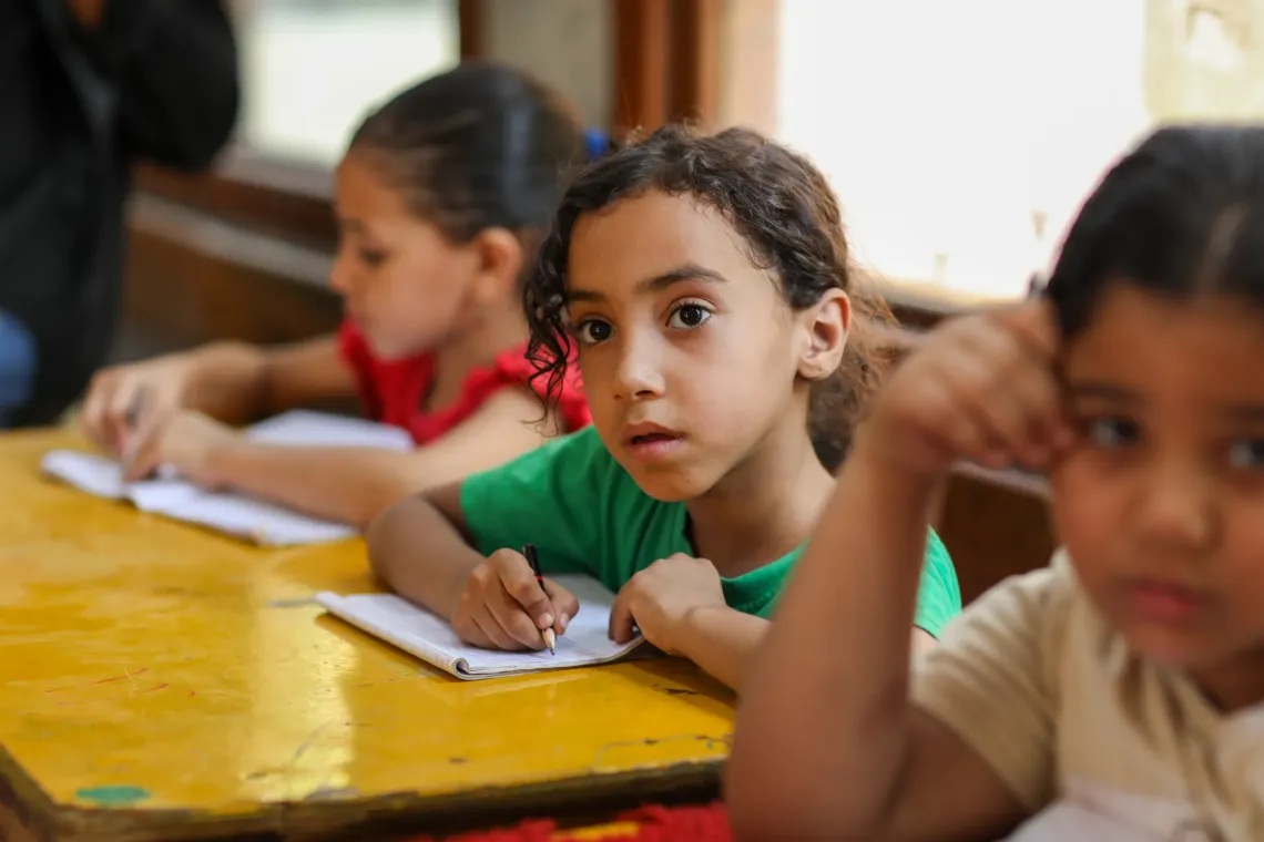 Students in the classroom 