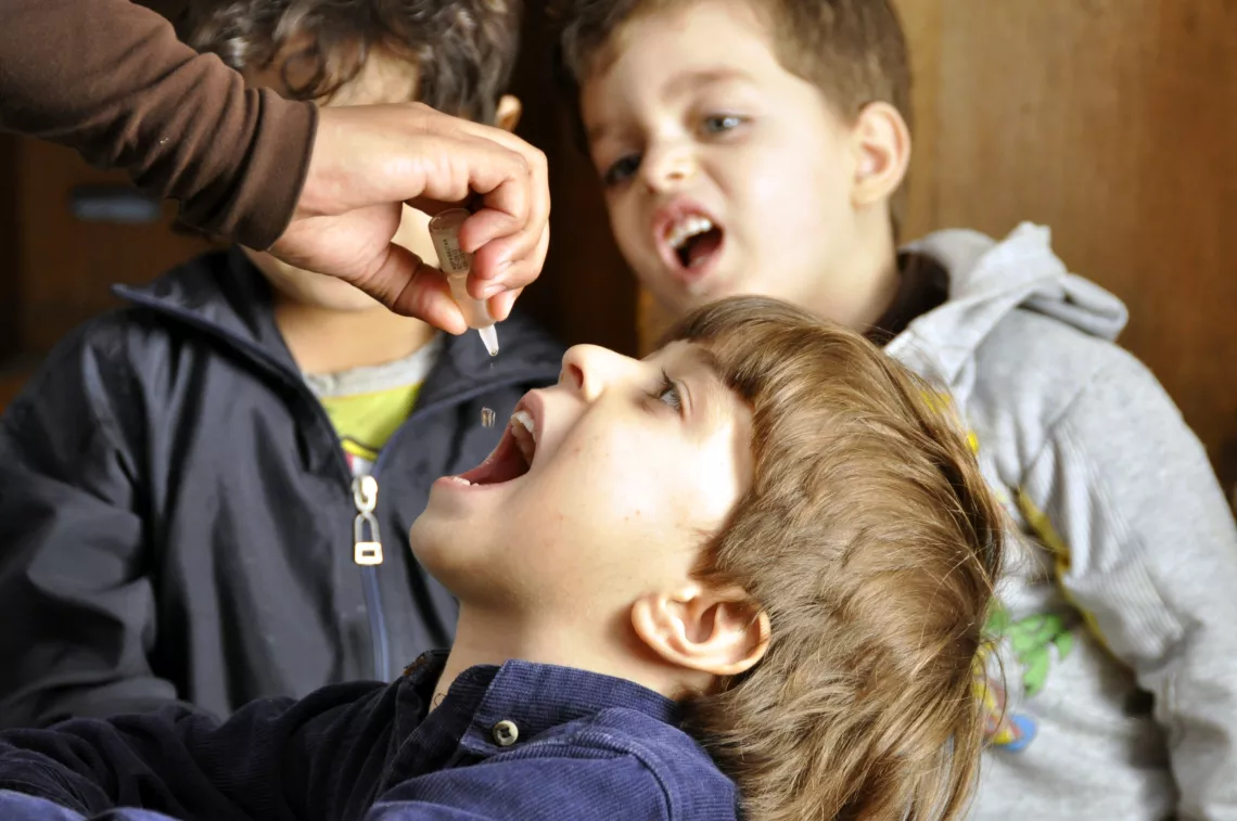 For protection against polio, all children living in Egypt, whether Egyptians or non-Egyptians, should be vaccinated from the age of 1 to 18 months.