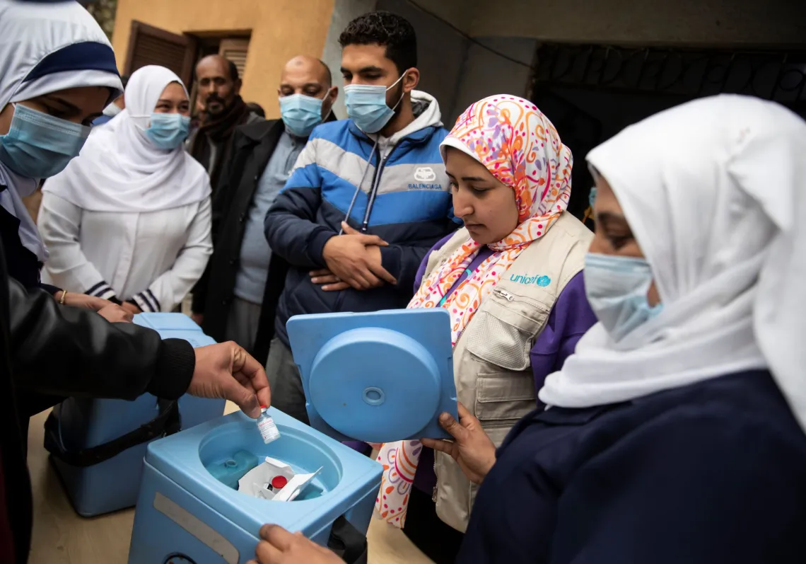 . A proof of vaccination is required to enter many official venues
