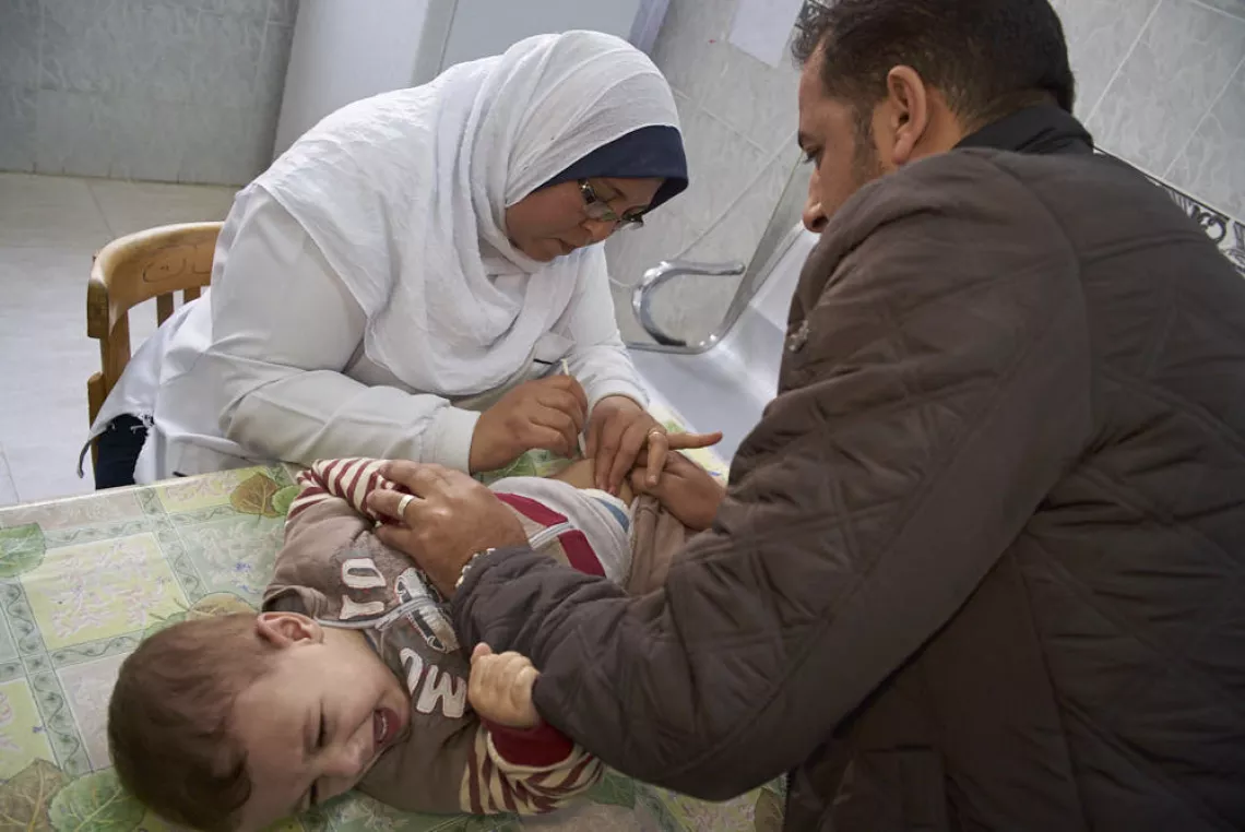 The last confirmed polio case was reported in 2004, and it was declared that Egypt was completely polio-free in 2006.