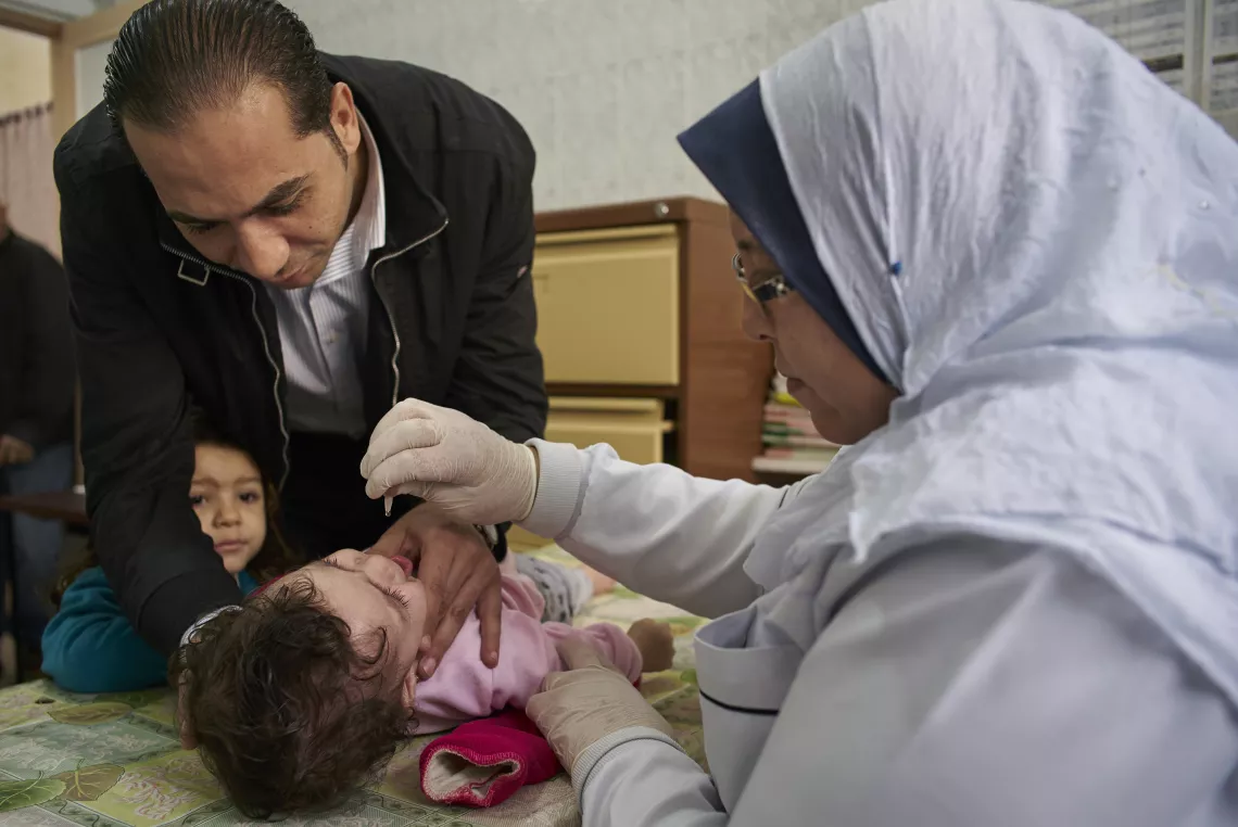 Polio is a highly contagious disease, usually affecting children from one to five years of age. Its primary symptoms include fever, stress, headache, vomiting and pain in the limbs. The disease can cause paralysis that is often, and still, untreatable. In late stages, polio can lead to death.