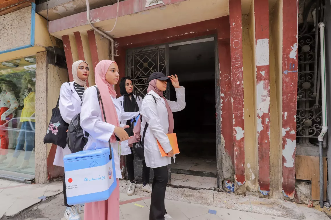 An immunization campaigns are special efforts by the Ministry of Health to ensure a high number of children are vaccinated within a short timeframe. 