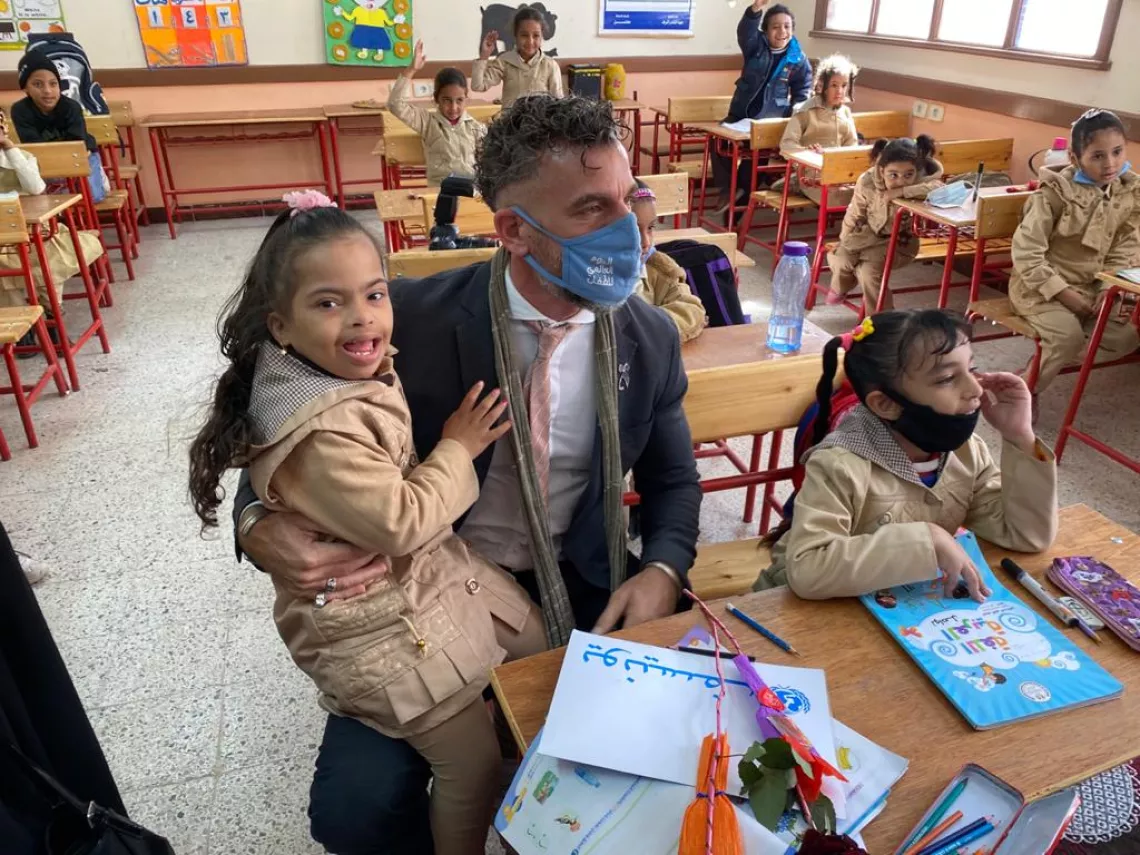 UNICEF-supported primary schools in Qena governorate have taken steps to ensure all children &ndash; including differently-abled children &ndash; can attend and learn.