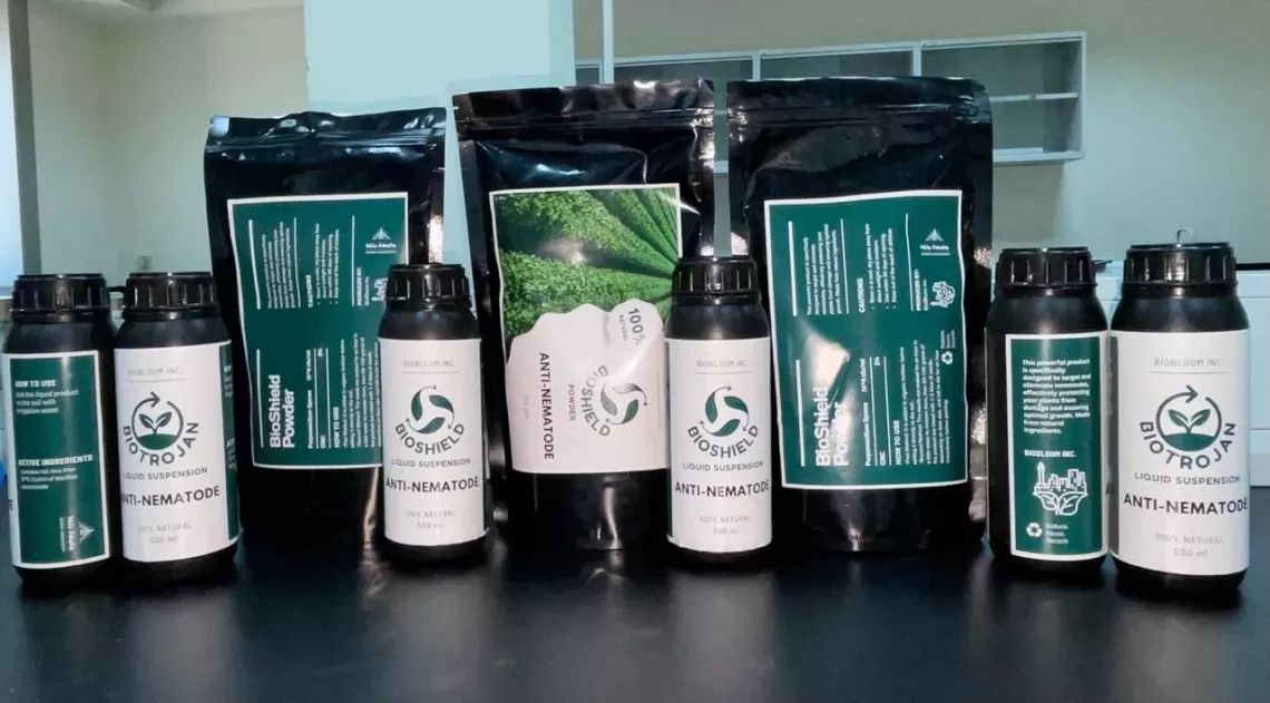Their idea: replace harmful chemical pesticides and fertilizers with sustainable, eco-friendly, bio-based alternatives. 