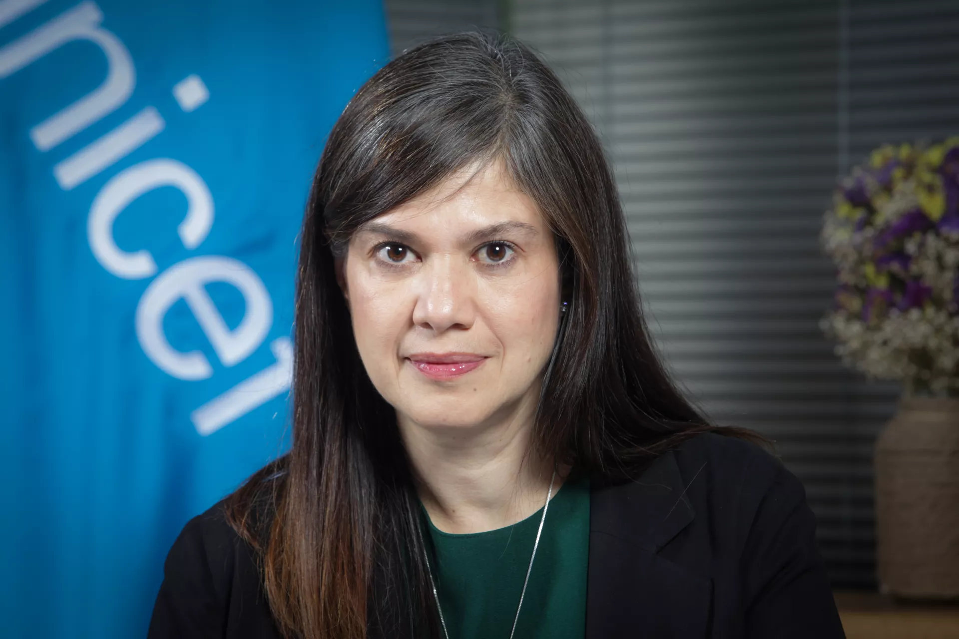 Yvette Blanco, Representante de Unicef en El Salvador 
