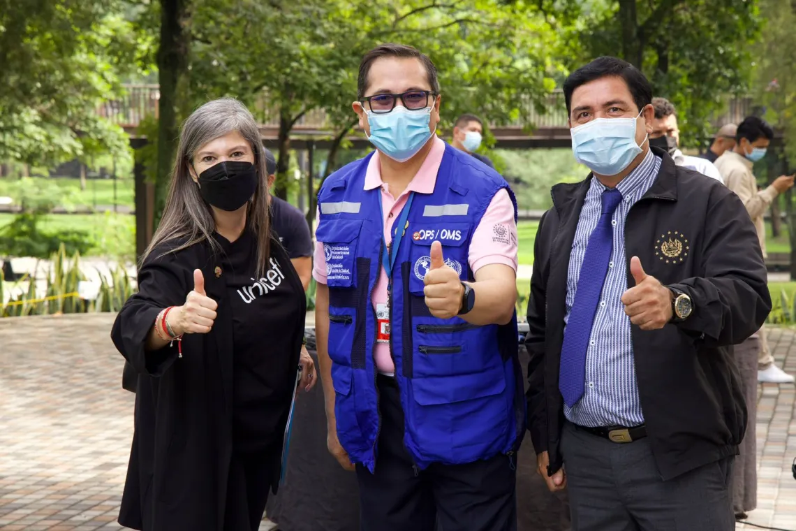 Prevenir el contagio de Sarampi&oacute;n, Rubeola, Paperas y Poliomielitis en ni&ntilde;os y ni&ntilde;as de 7 meses a 6 a&ntilde;os, es el principal prop&oacute;sito de UNICEF y sus aliados estrat&eacute;gicos en El Salvador.