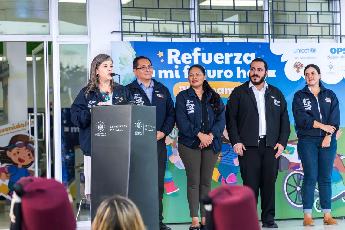 El Ministerio de Salud incluye nuevas vacunas dentro del esquema nacional de vacunaci&oacute;n 2023 con el apoyo de UNICEF.