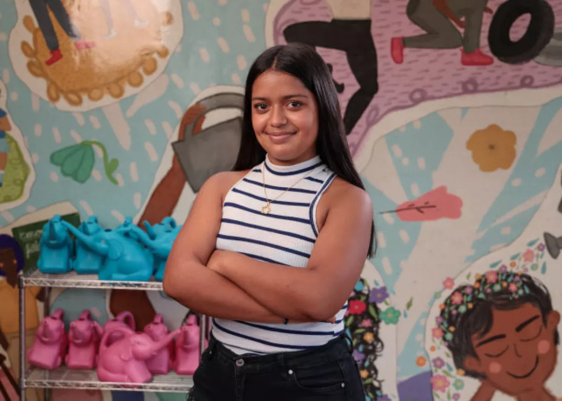 Hilary Scarlet Rosales, 13 a&ntilde;os.